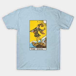 The Fool Rider Waite Smith Tarot T-Shirt